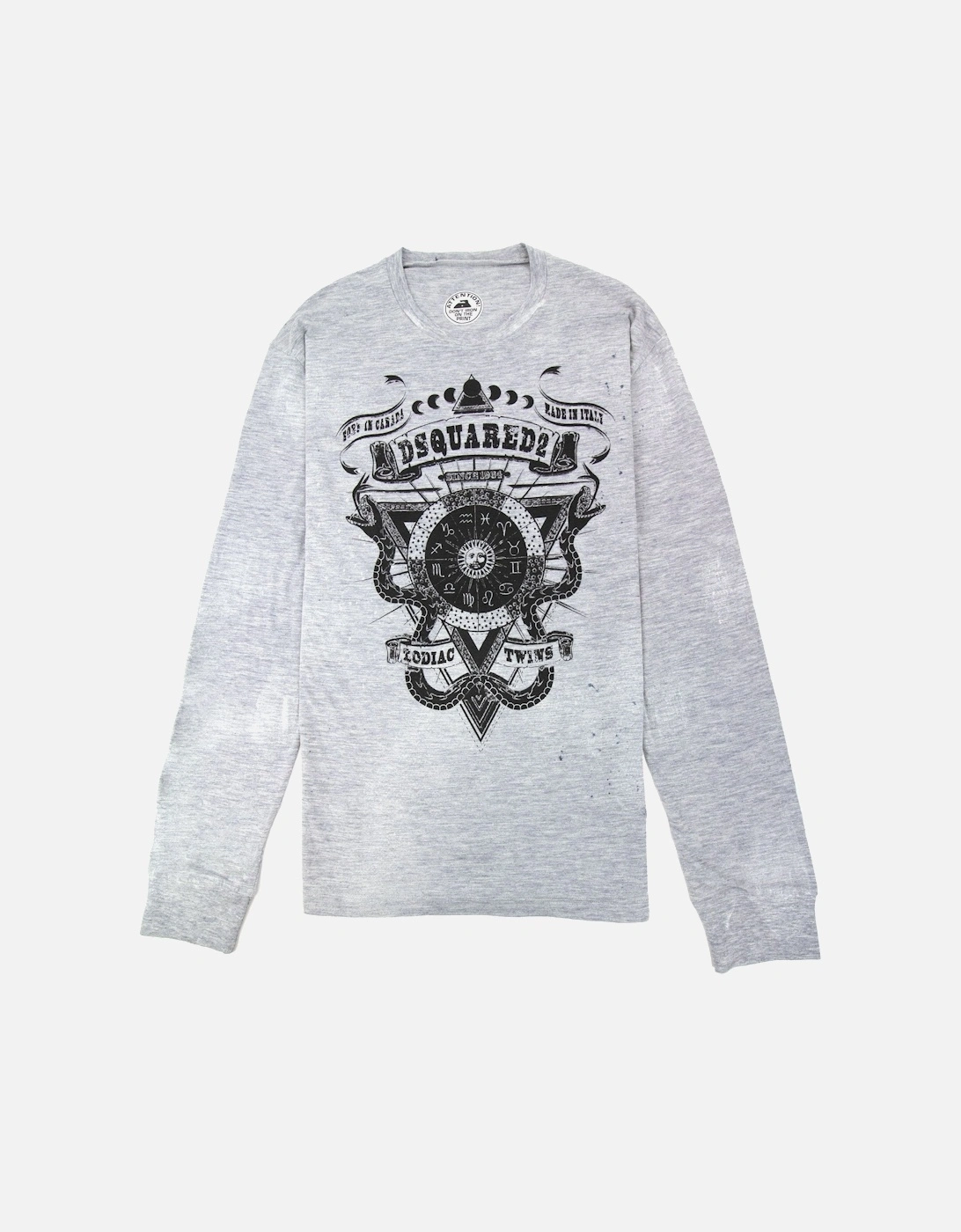 Zodiac Twins L/s T Shirt Grey, 5 of 4