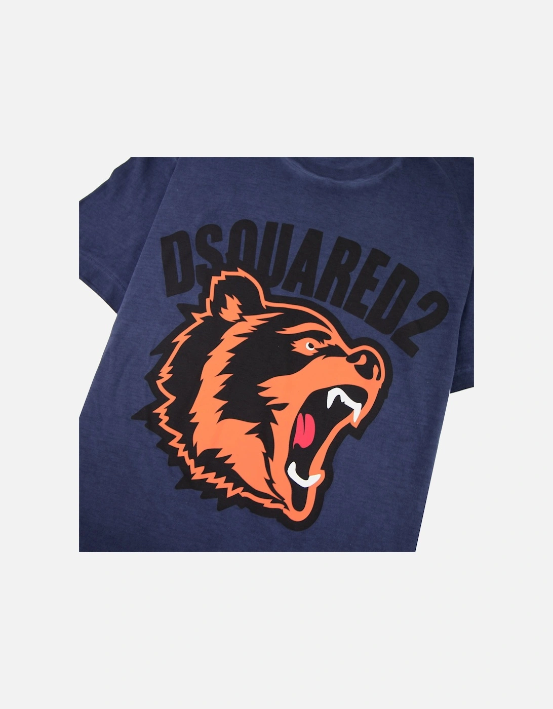 Bear Logo T-shirt Navy Blue