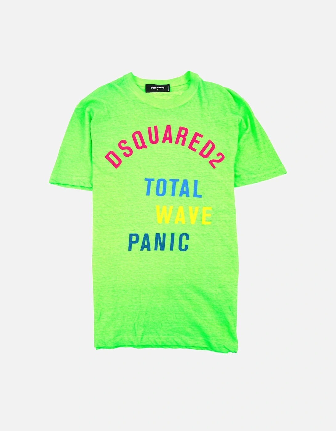 Total Wave Logo T Shirt Green, 3 of 2