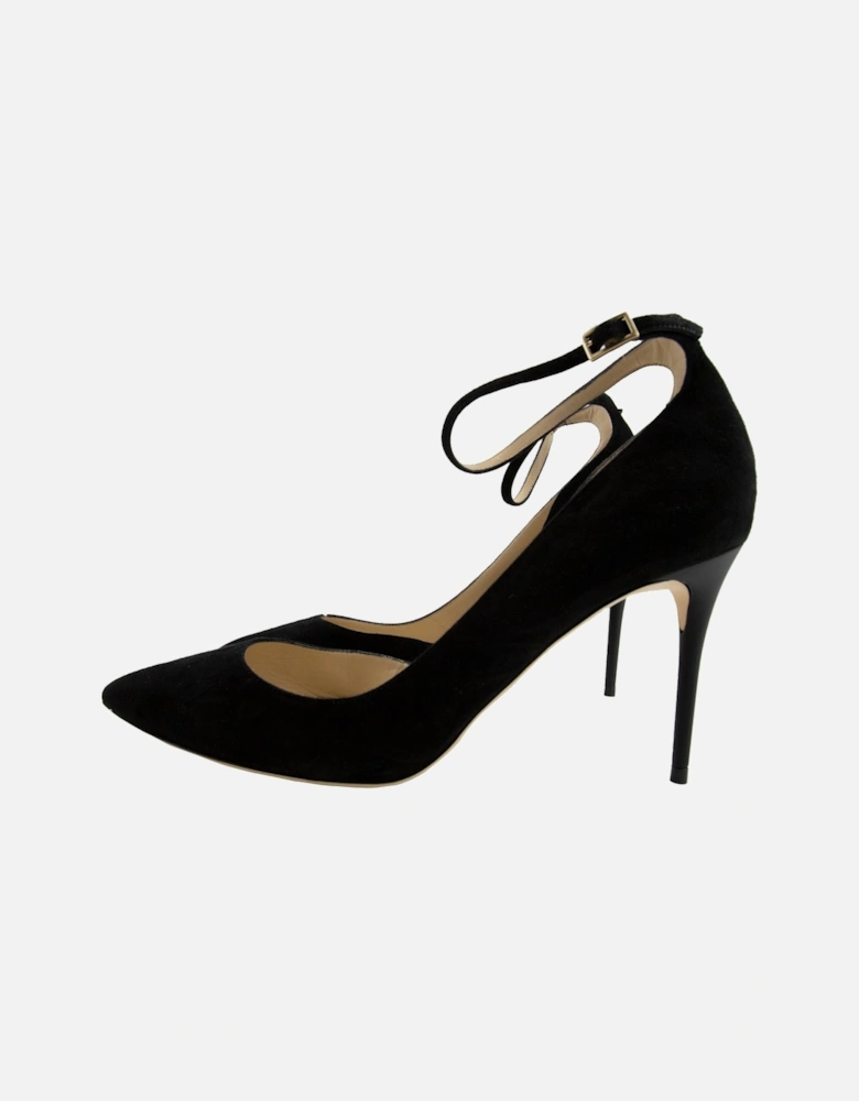 Lucy 85 Womens Leather Pumps Black