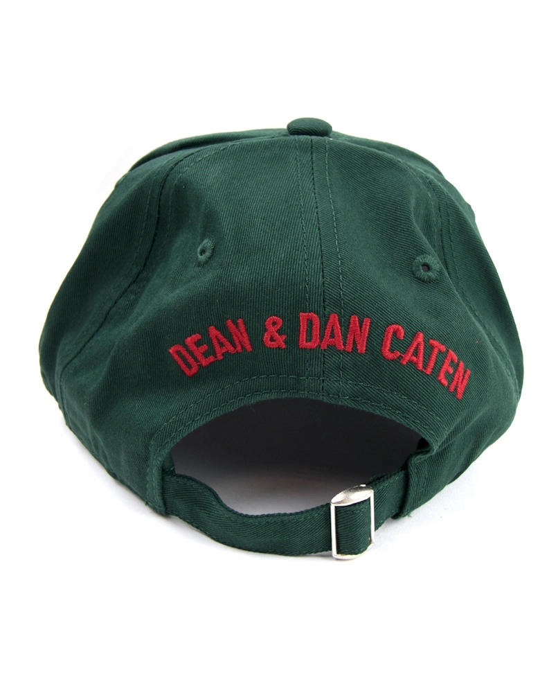 Maple Patch Logo Baseball Cap Green