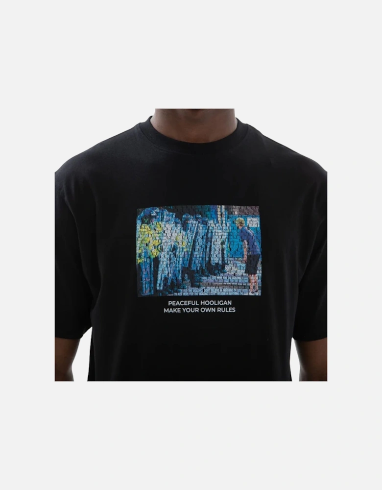 Stand Off Black T-Shirt