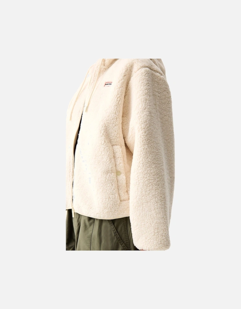 Bonelle Borg Jacket Women's White Fleece Jackets