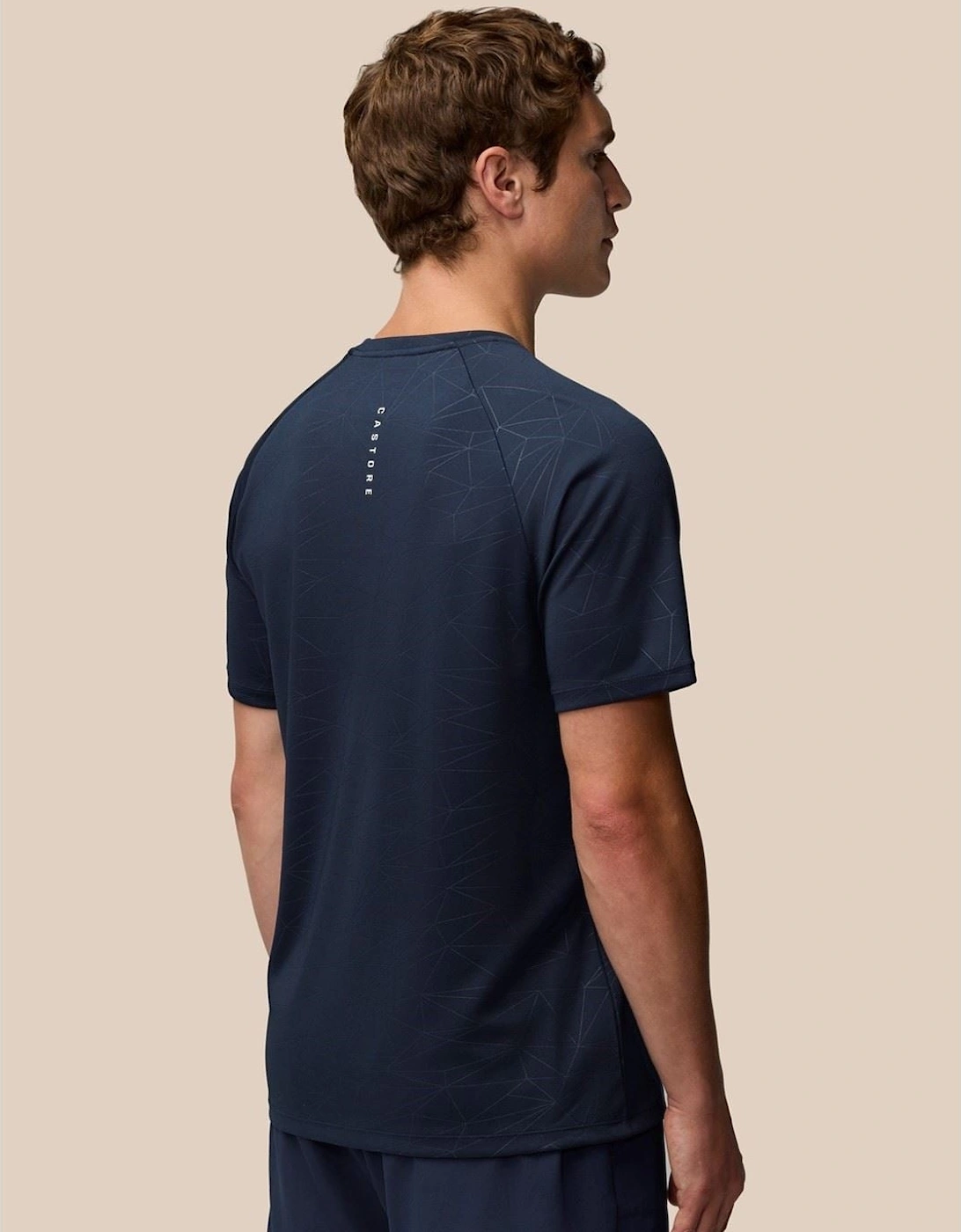 Adapt Training T-Shirt Polyester Men's Blue Activewear T-Shirts