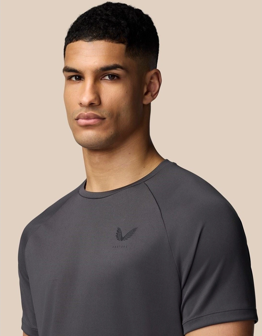 Adapt Training T-Shirt Polyester Men's Black Activewear T-Shirts