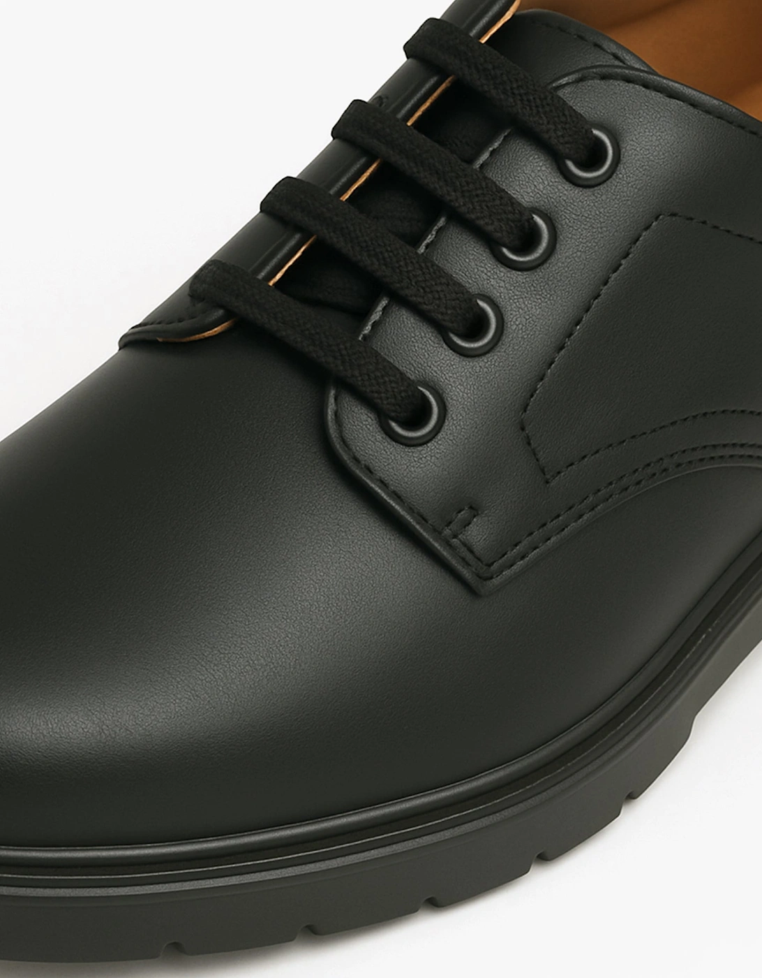 M181A Mens Leather Shoes Black