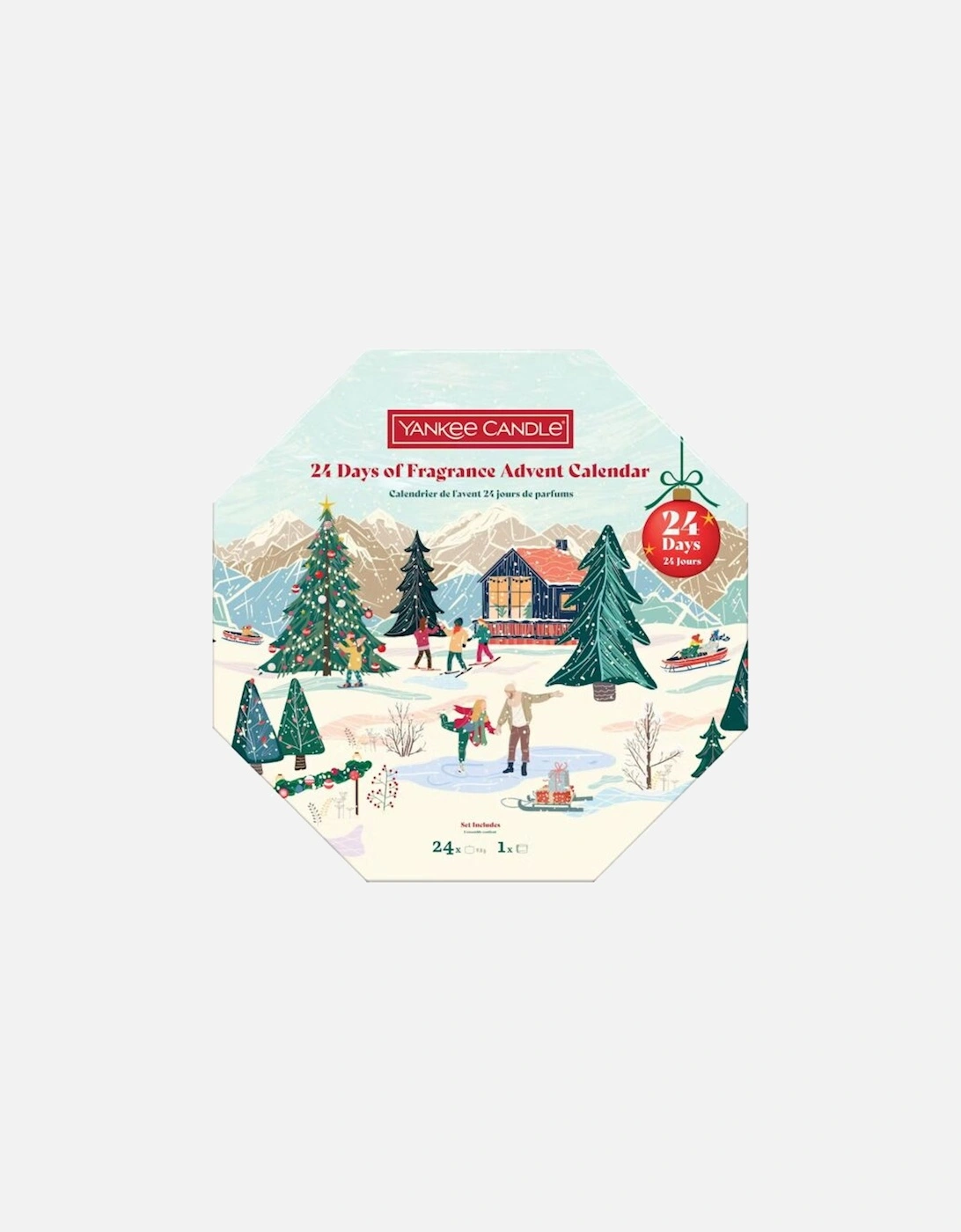 24 days of Fragrance Wreath Advent Calendar