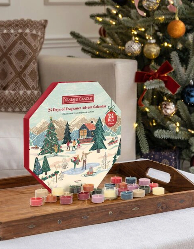 24 days of Fragrance Wreath Advent Calendar