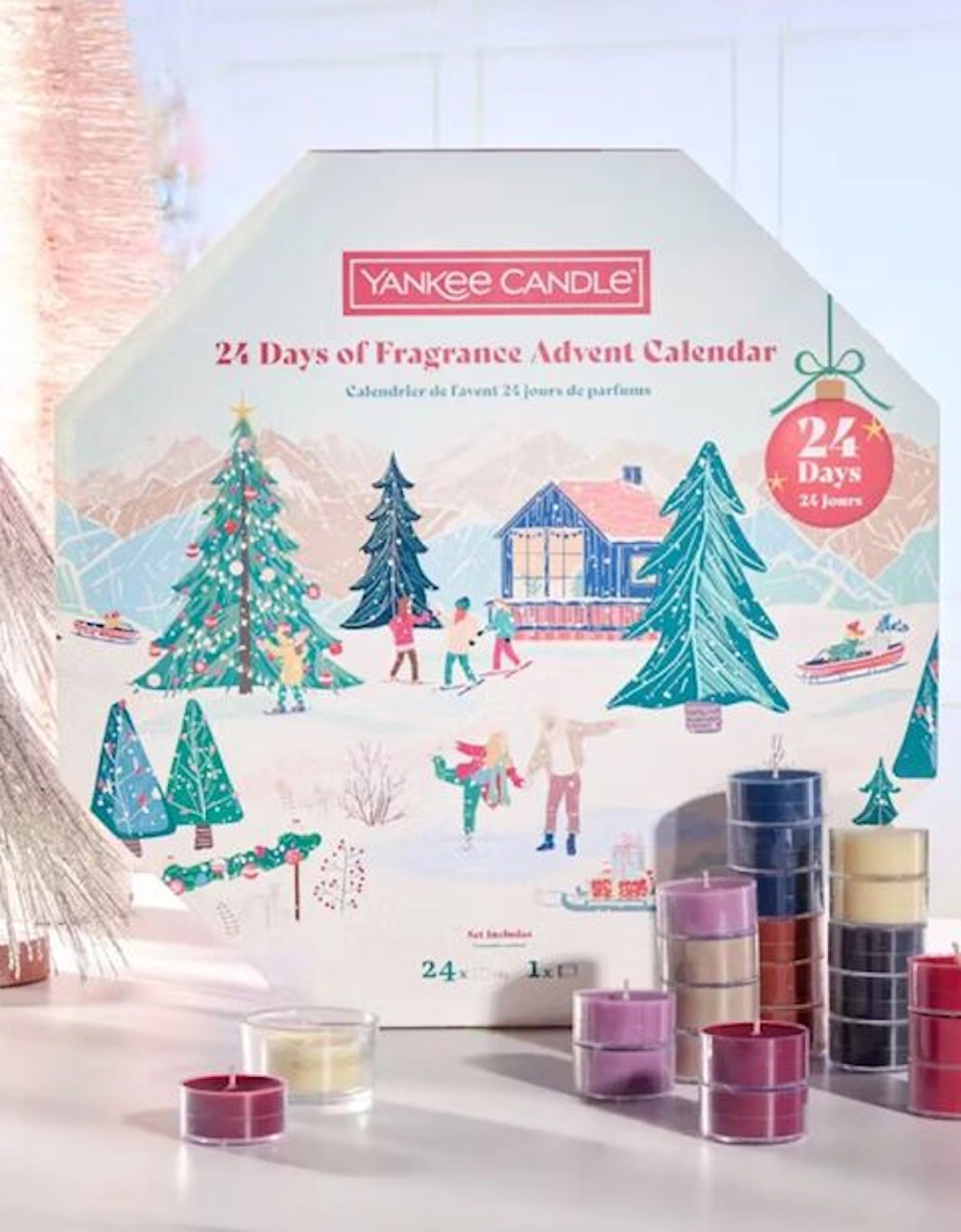 24 days of Fragrance Wreath Advent Calendar