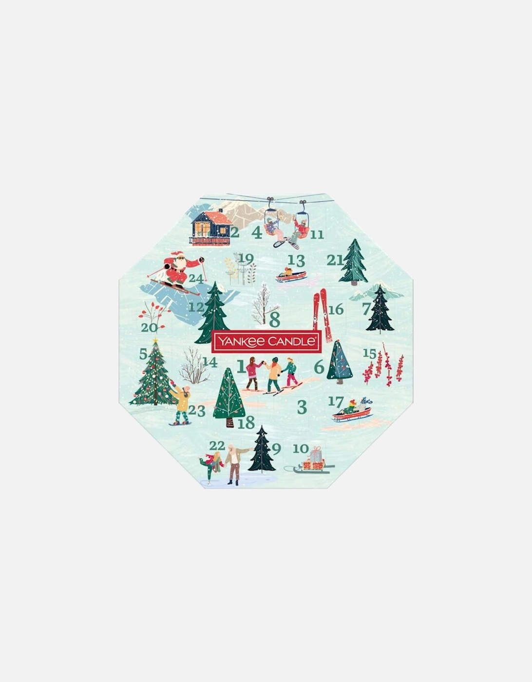 24 days of Fragrance Wreath Advent Calendar