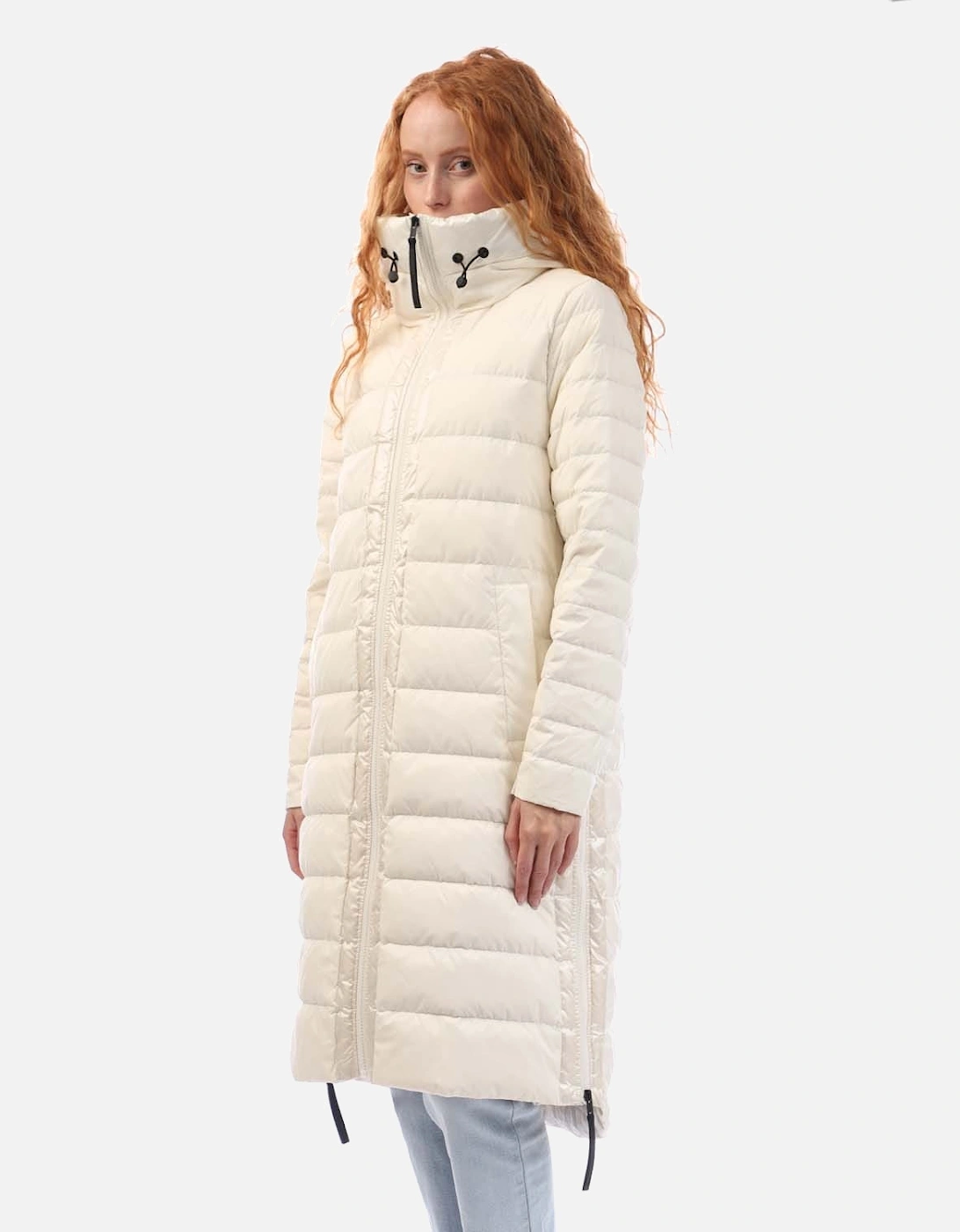 Down Fill Hooded Quilted Puffer Coat, 5 of 4