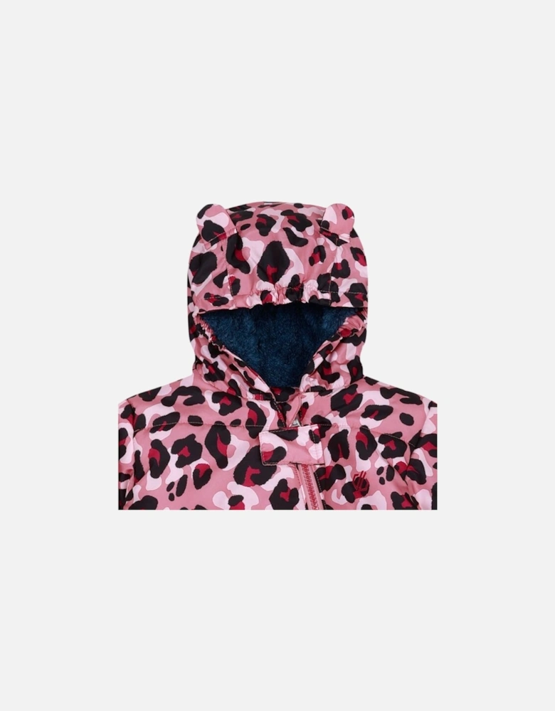 Baby Bambino Cheetah Print Snowsuit