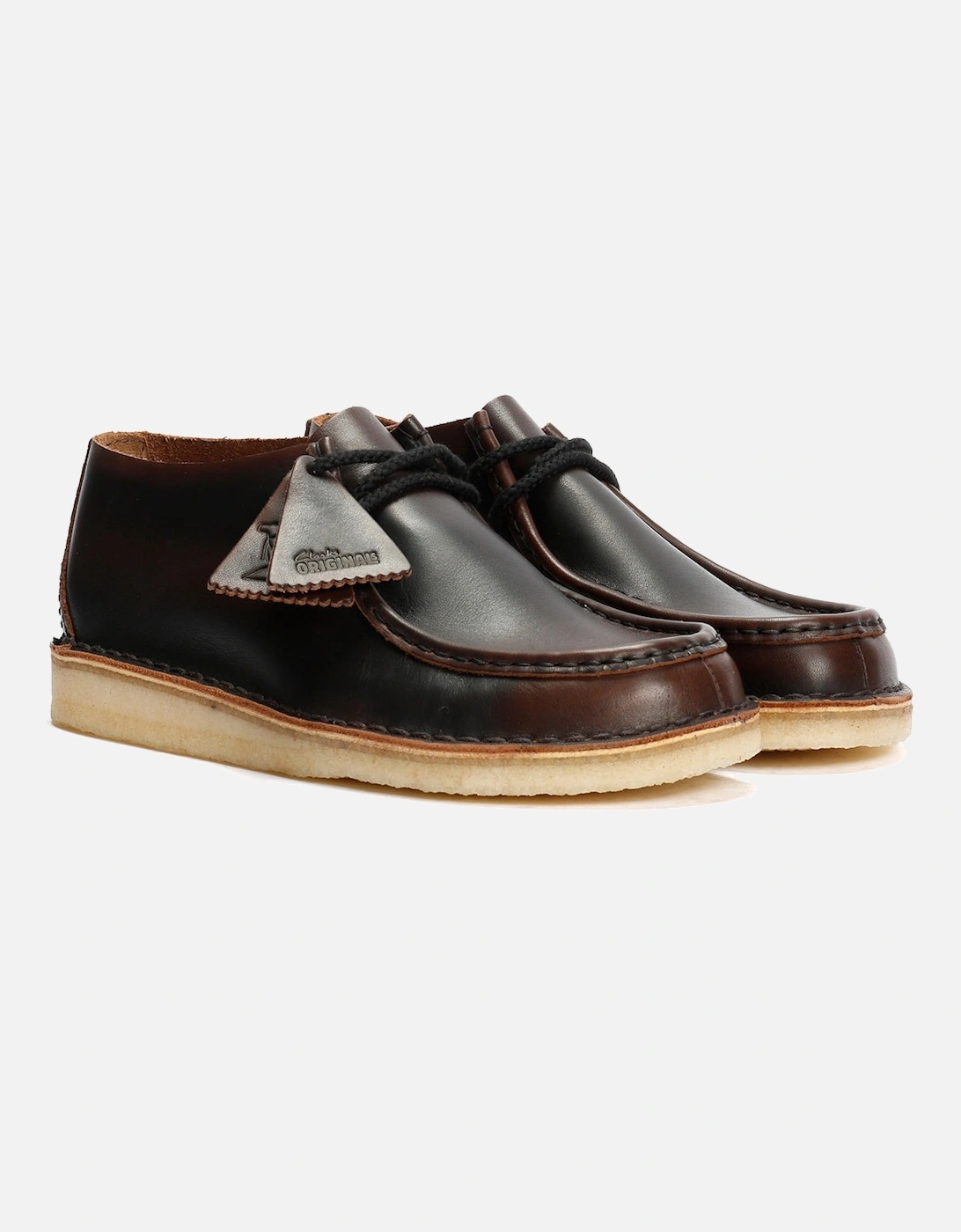 Originals Desert Nomad Leather Men's Dark Tan Shoes, 9 of 8