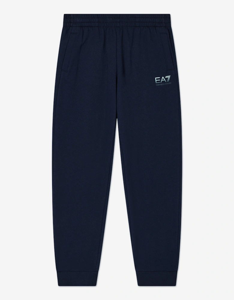 Emporio Armani Boys Train Visibility Tracksuit in Navy