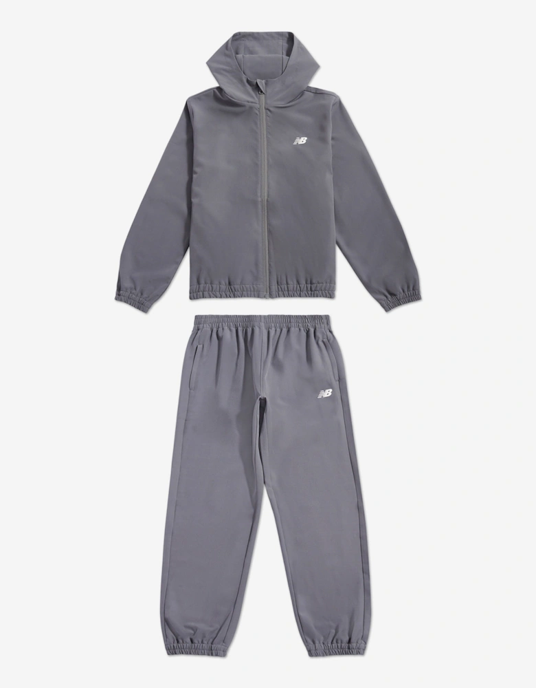 Boys Lightweight Jacket and Jogger Set in Grey