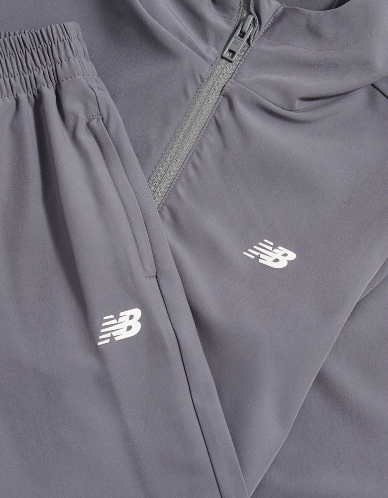 Boys Lightweight Jacket and Jogger Set in Grey