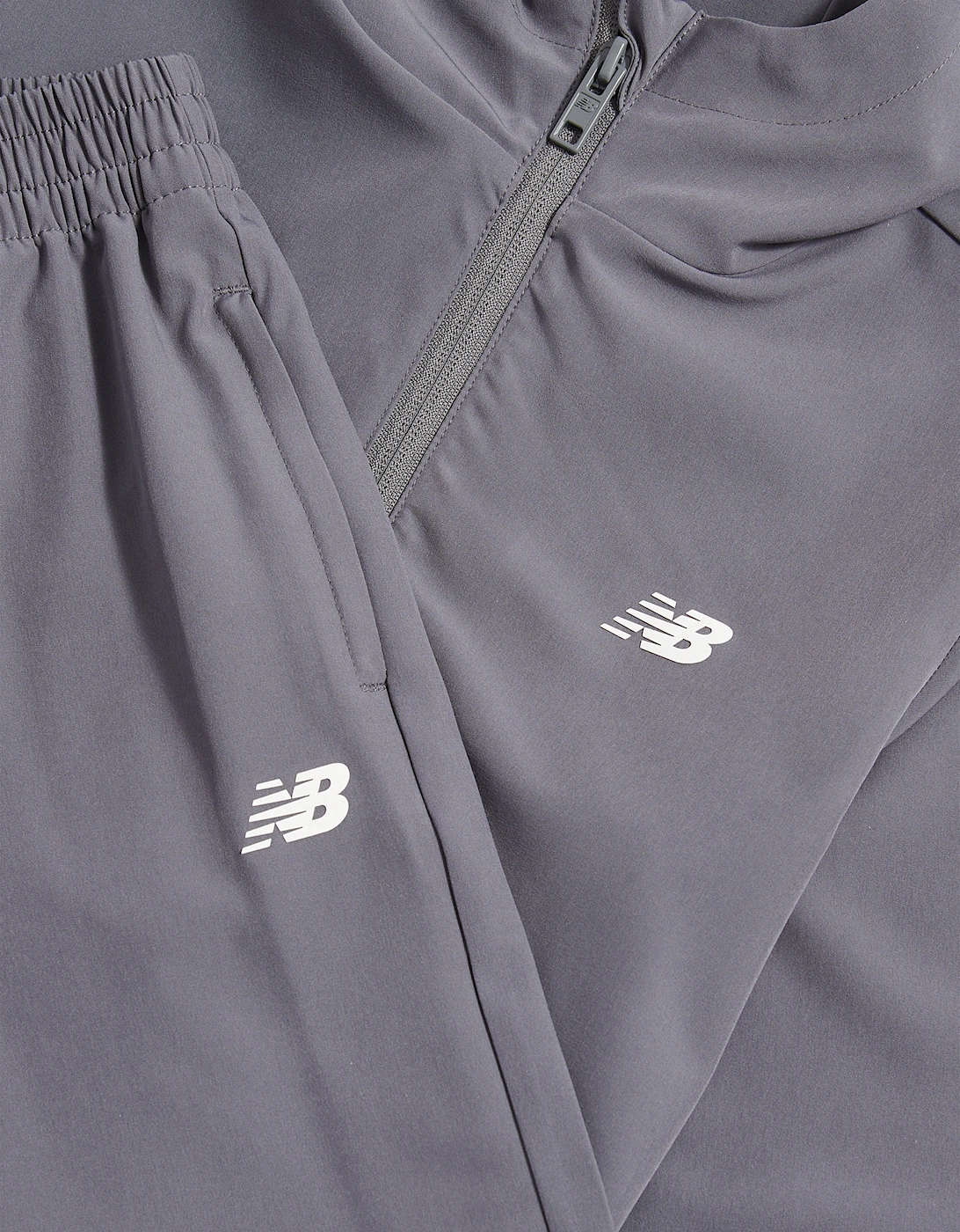 Boys Lightweight Jacket and Jogger Set in Grey