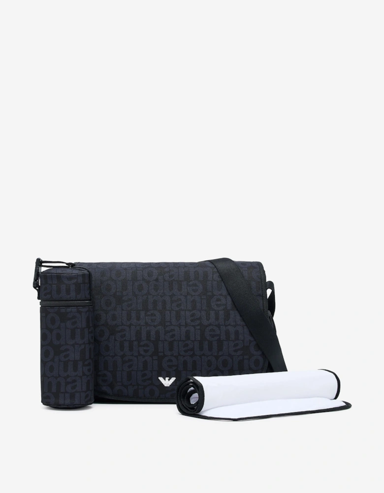 Baby Logo Changing Bag in Navy (36cm)