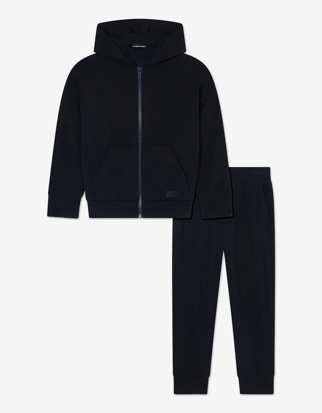 Emporio Armani Boys Blue Logo Tracksuit In Navy - : 4 Years Size 4 Yrs Kids