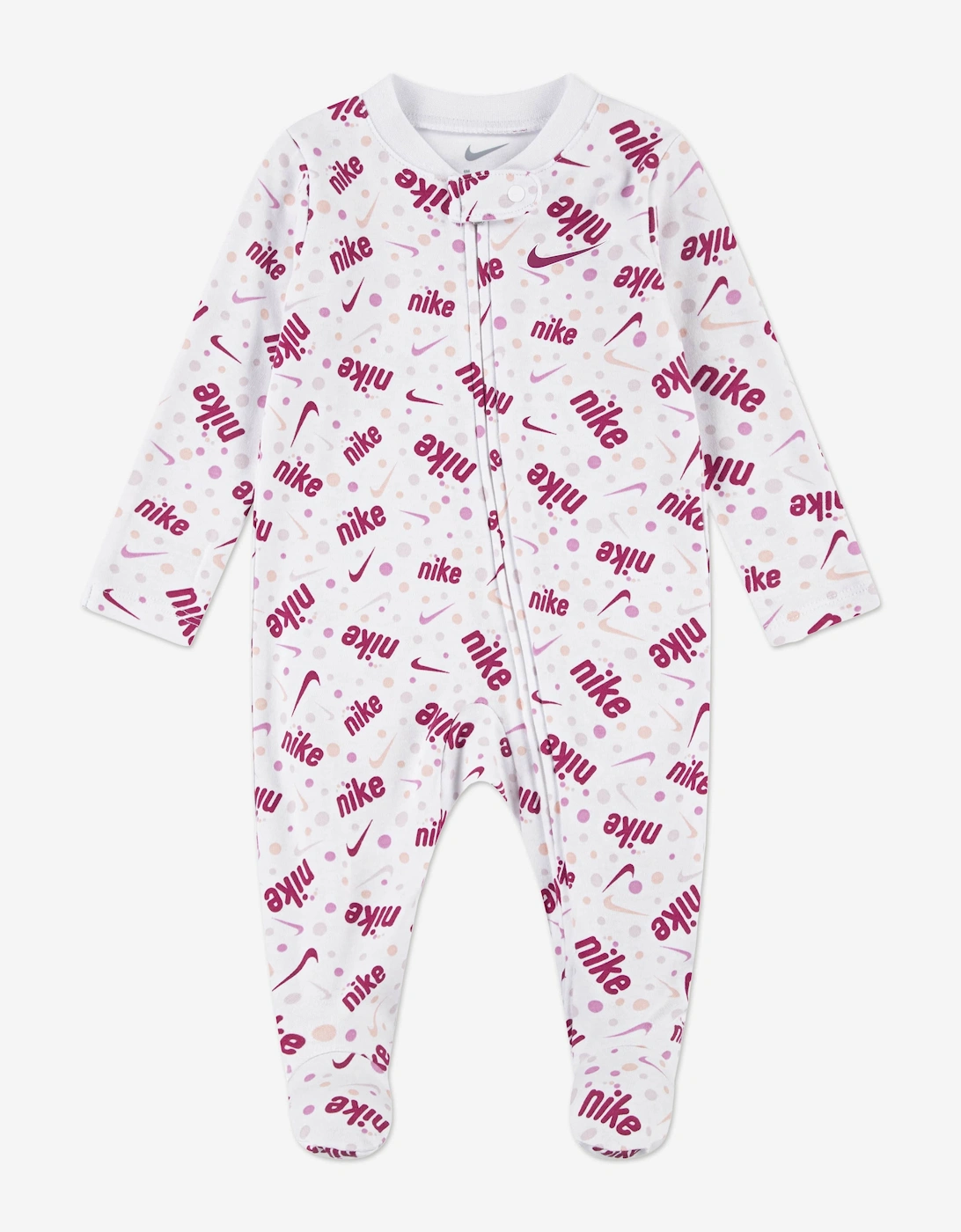 Baby Girls Play For All AOP Babygrow in White, 5 of 4