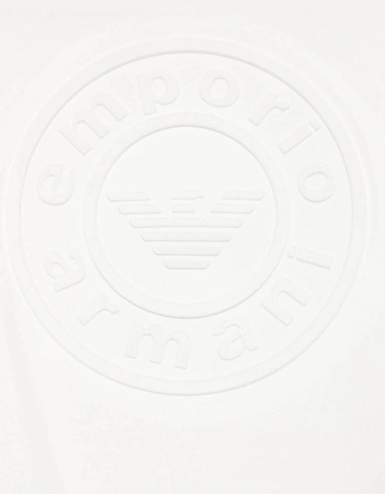 Boys Logo T-Shirt in Ivory