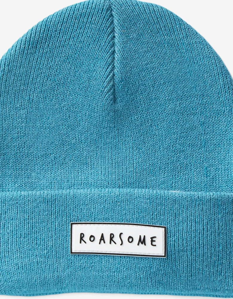 Kids Beanie Hat in Blue