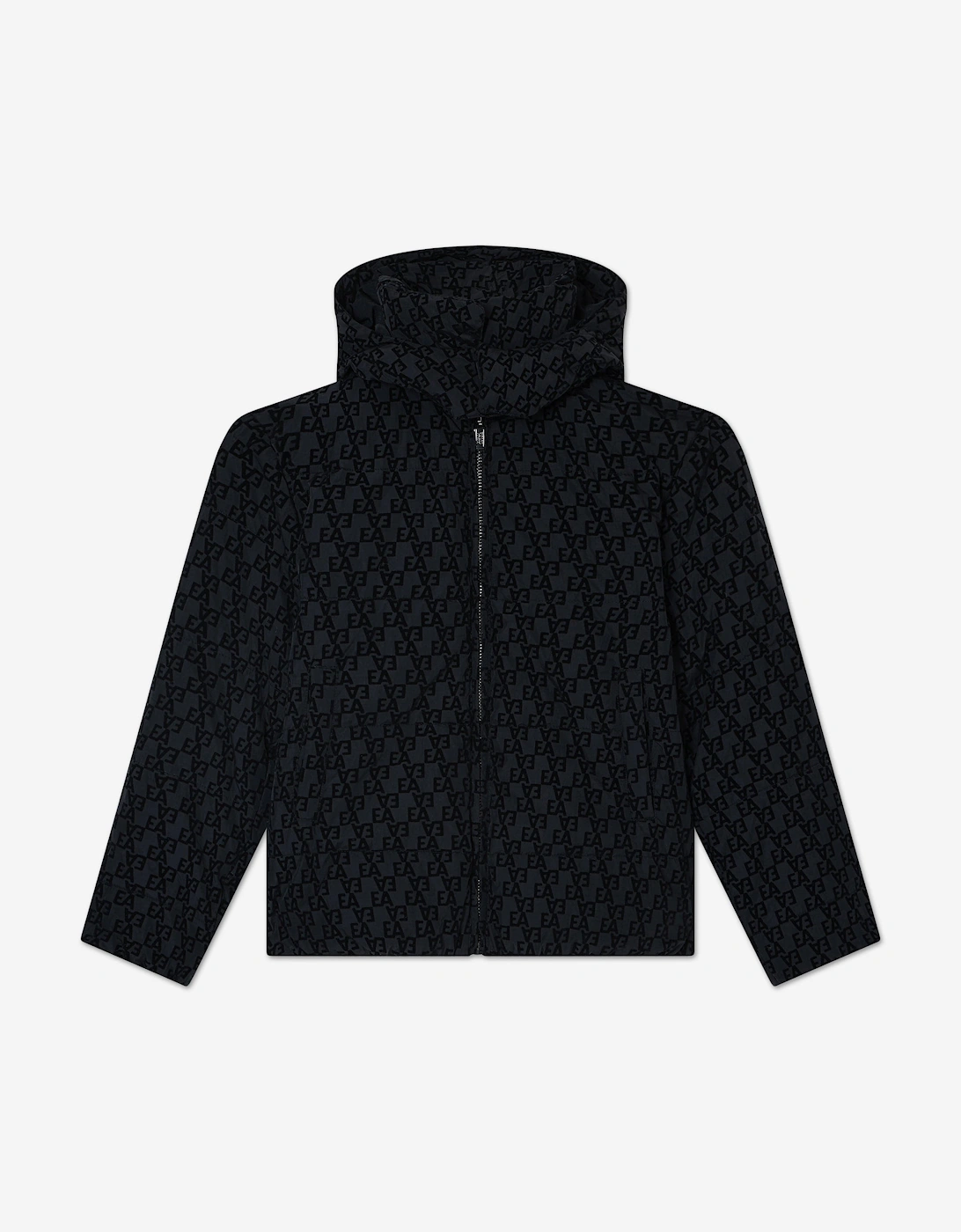 Kids Logo Puffer Jacket in Navy, 5 of 4