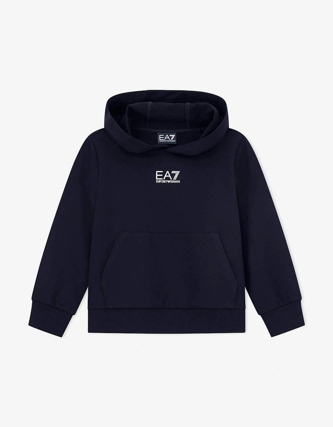 EA7 Emporio Armani Boy's EA7 Emporio Armani Boys Train Core ID Hoodie in Black