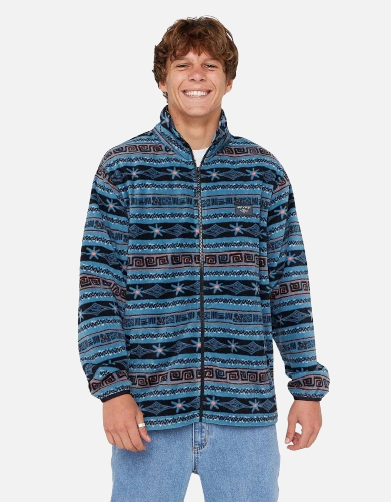 Rip Curl Mens Fun Times Full Zip Polar Fleece Jacket