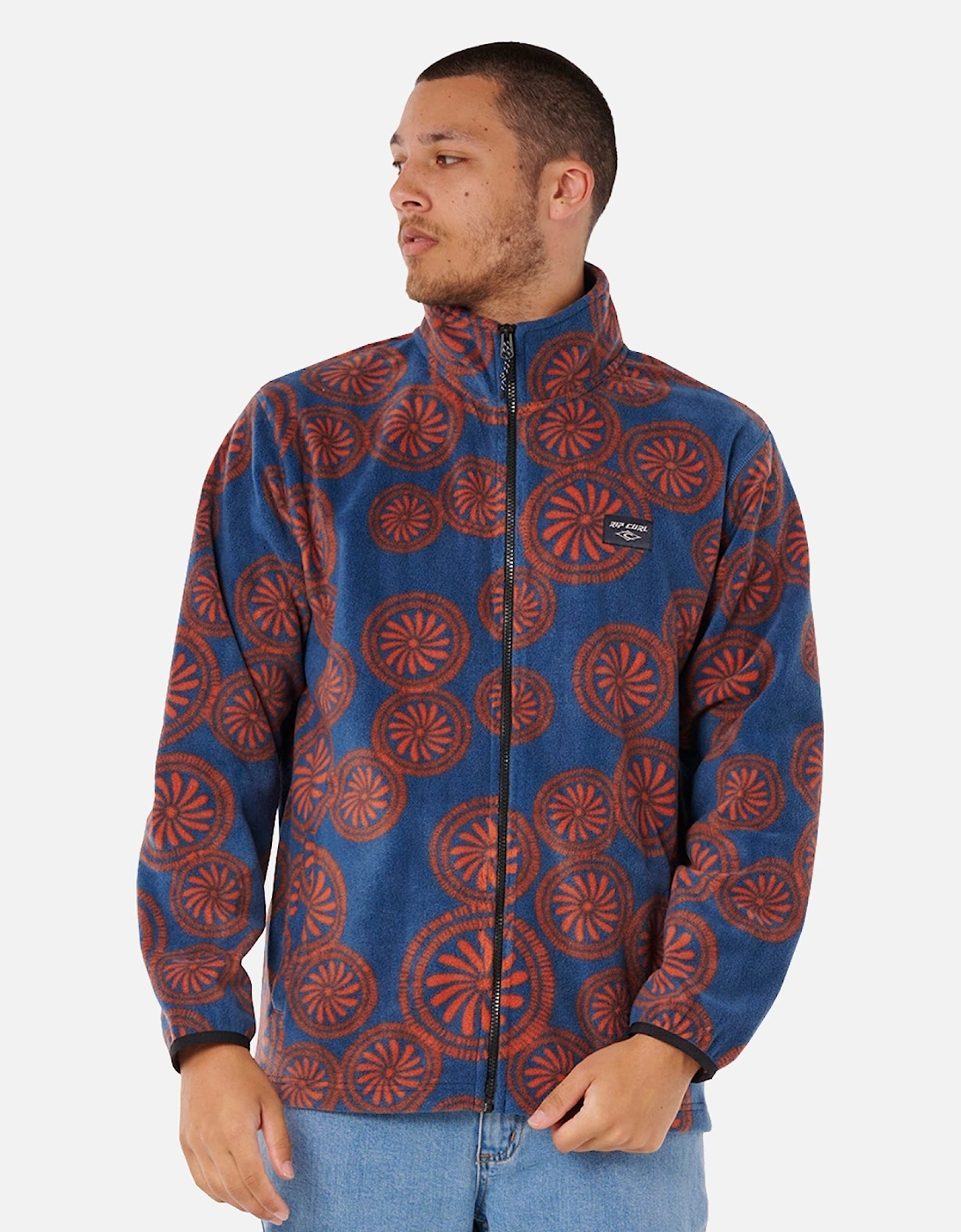 Rip Curl Mens Fun Times Full Zip Polar Fleece Jacket, 2 of 1