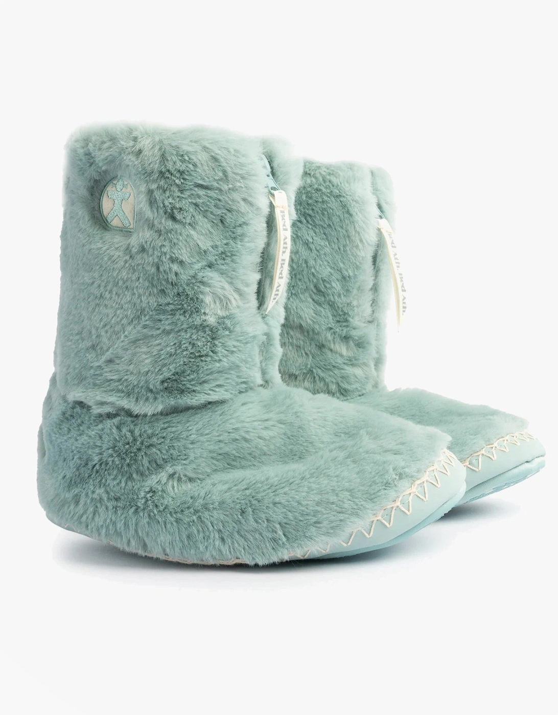 MARILYN Womens Faux Fur Boots Seafoam