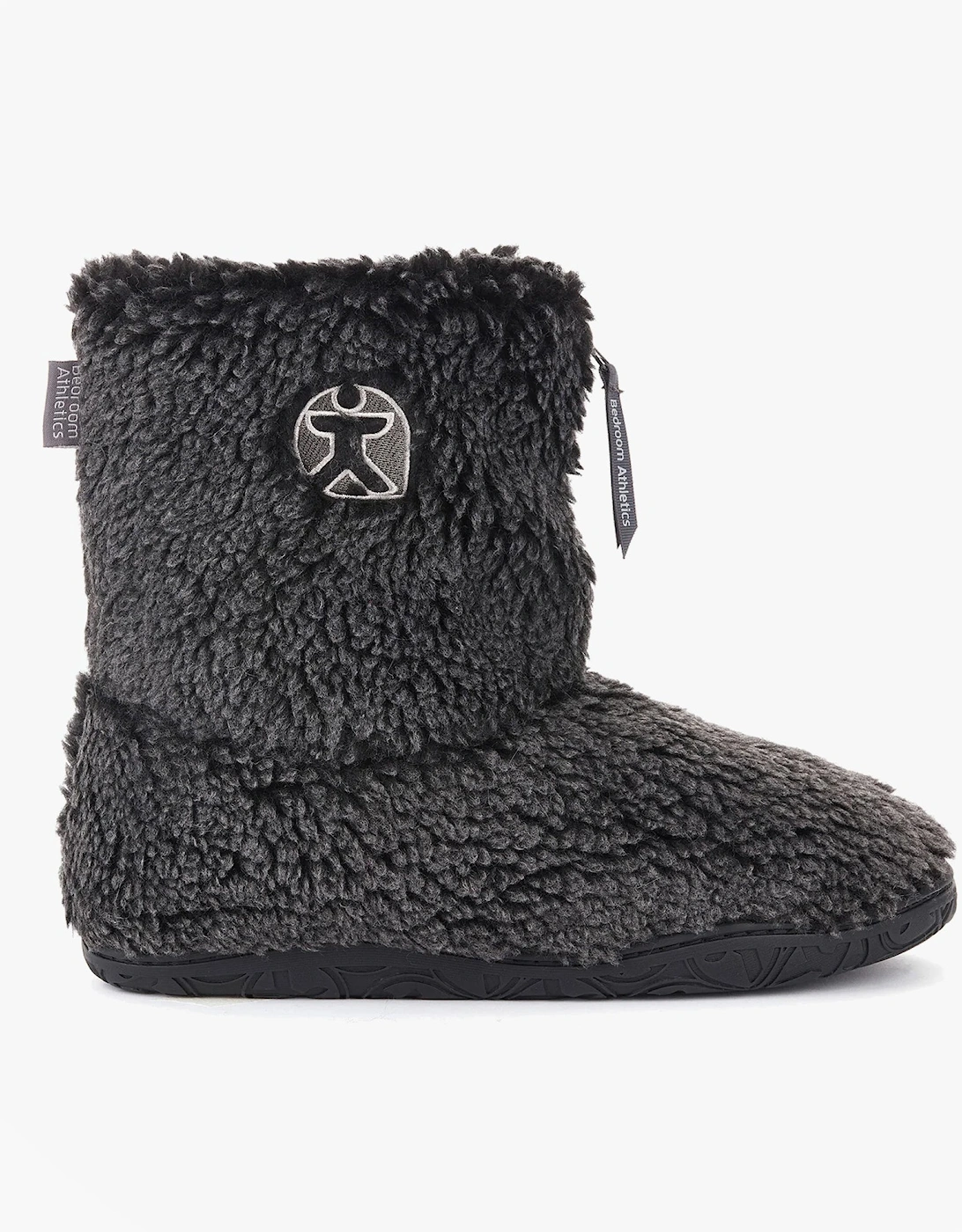 GOSLING Mens Boot Slippers Washed Black, 7 of 6