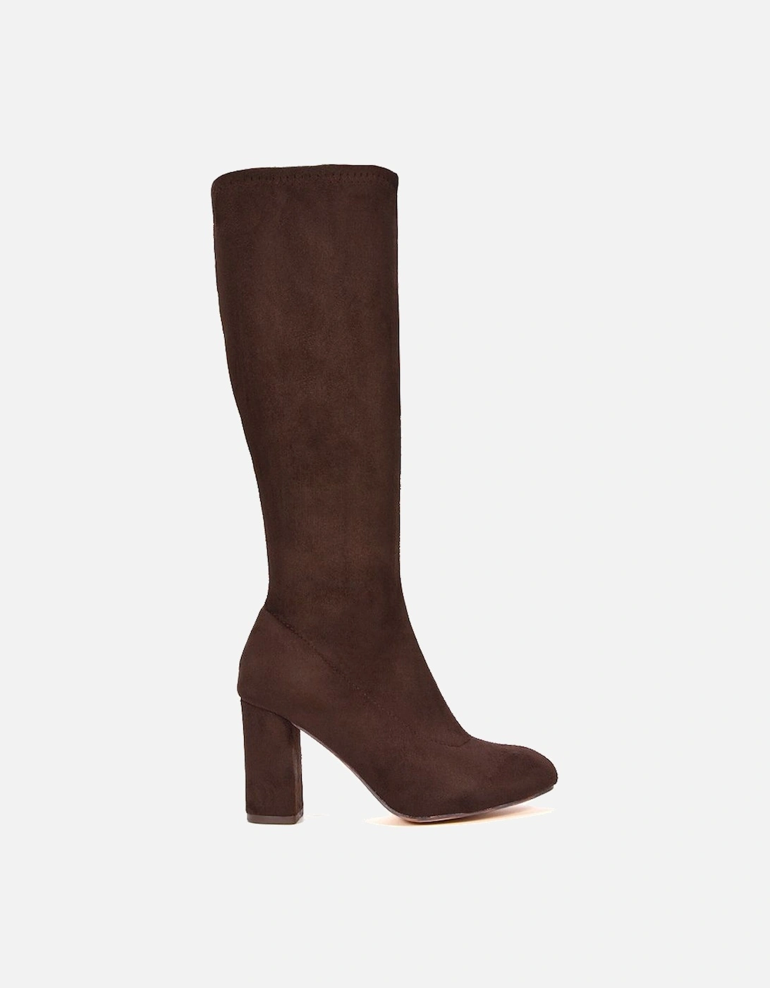 'Clementine' High Block Heel Knee High Boots, 2 of 1