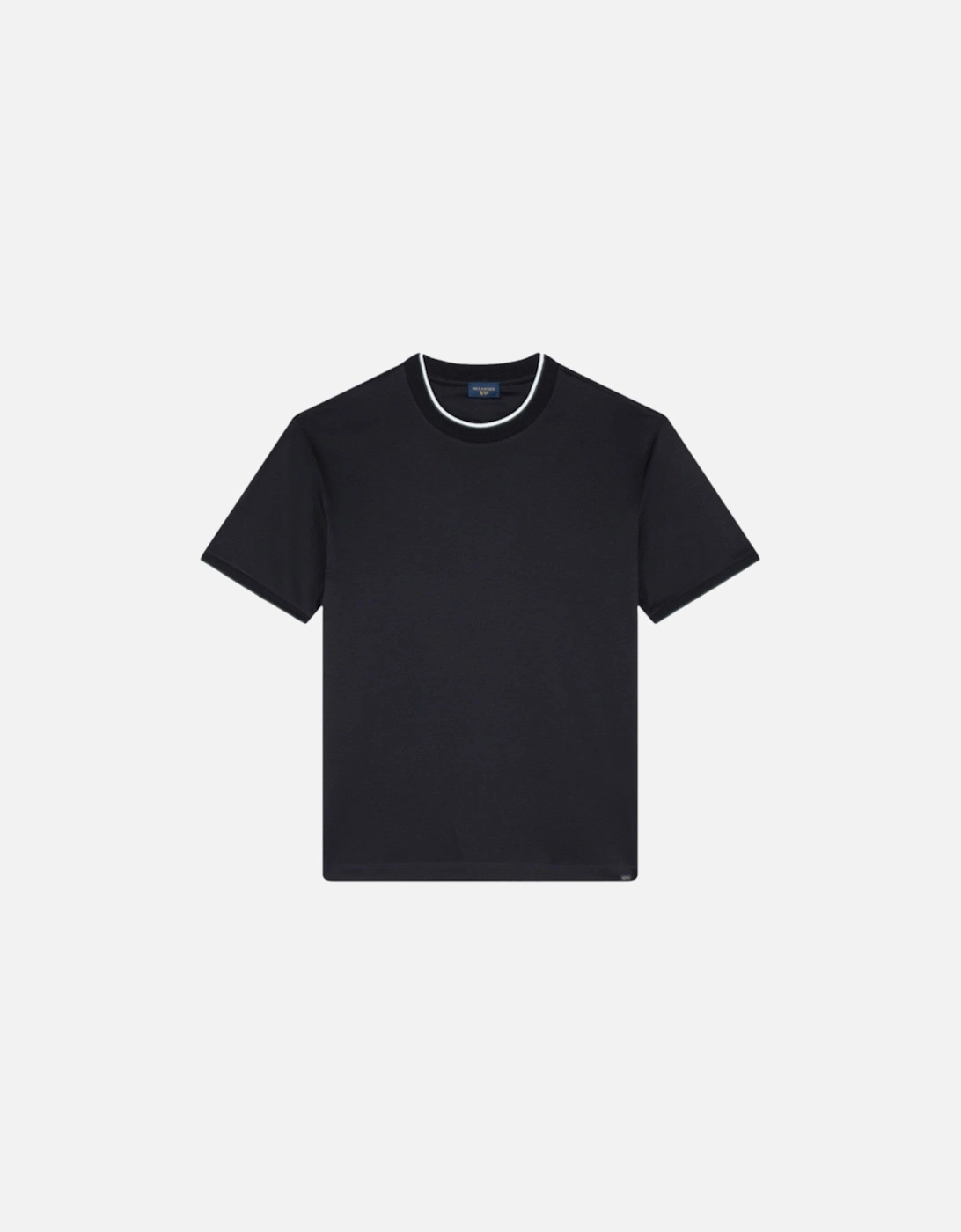 Moon Badge Interlock T-Shirt 050 Navy, 5 of 4