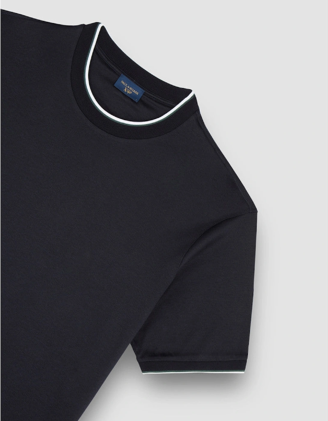 Moon Badge Interlock T-Shirt 050 Navy