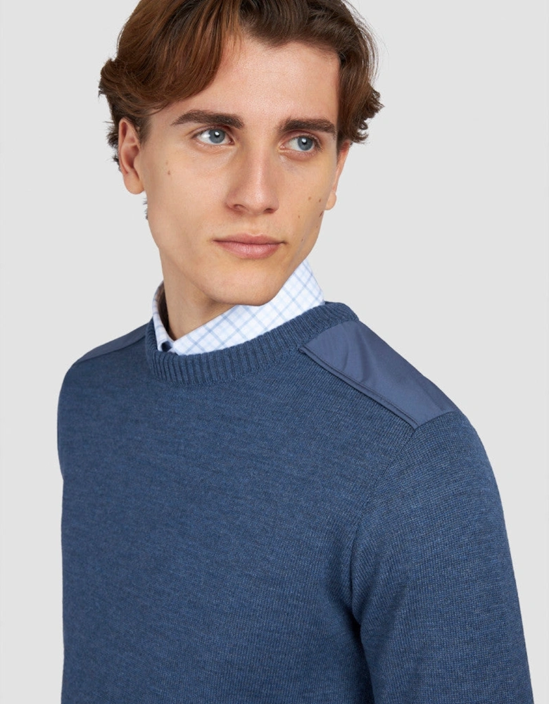 Typhoon Wool Sweater 635 Dark Denim