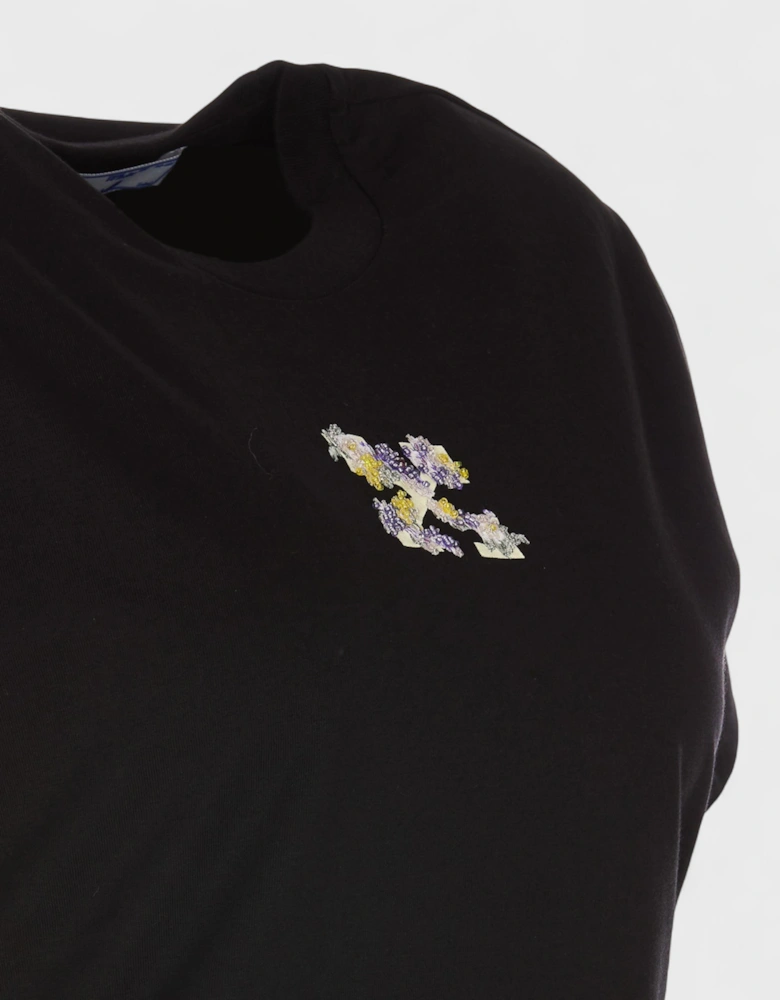 Flower Arrow Shirt Black