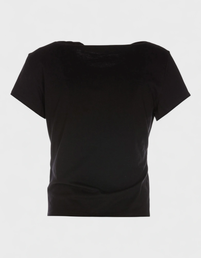 Flower Arrow Shirt Black