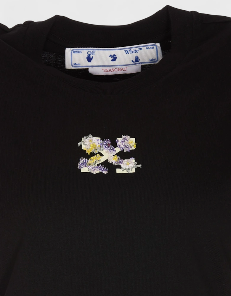 Flower Arrow Shirt Black