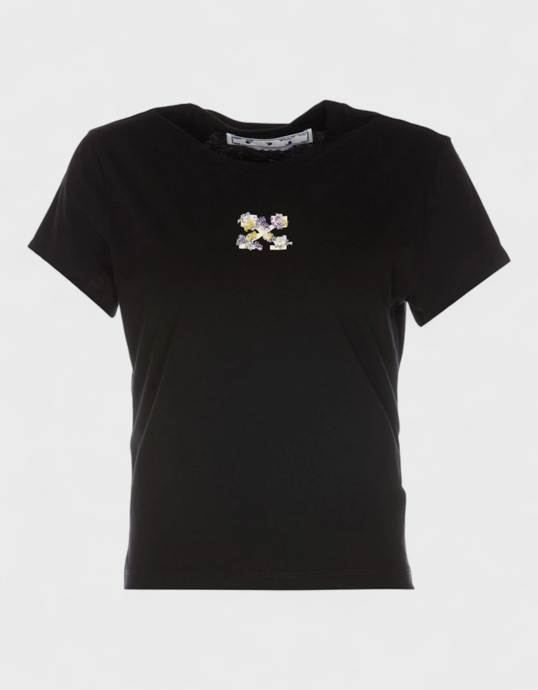 Flower Arrow Shirt Black