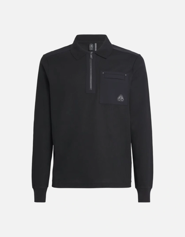 Dalon LS Polo Shirt 292 Black