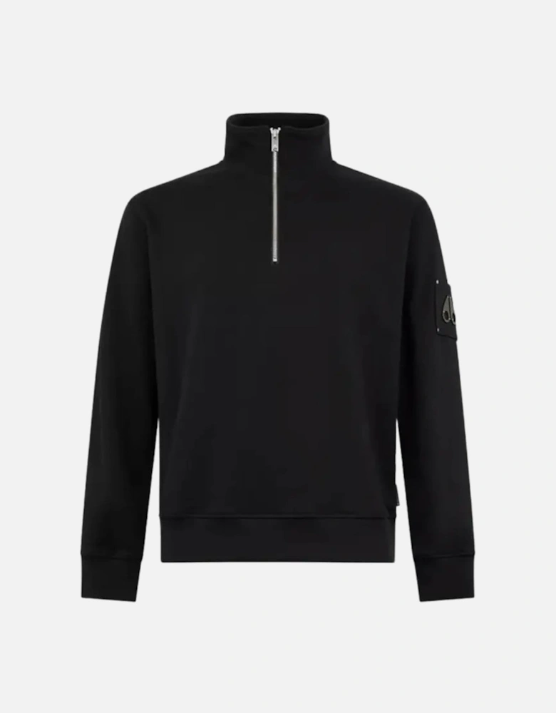 Hartsfield 1/4 Zip Sweatshirt 292 Black