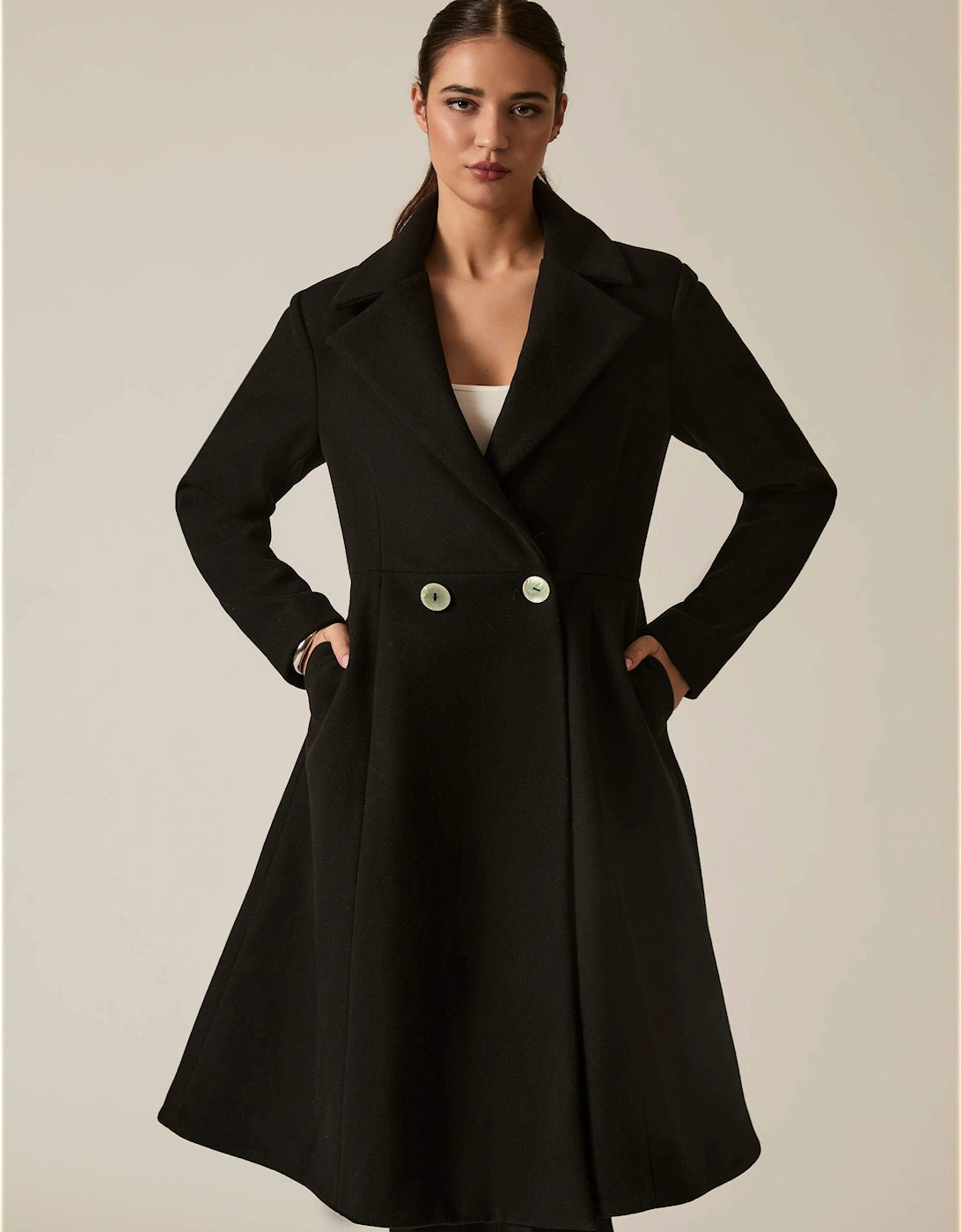 Princess Black Coat
