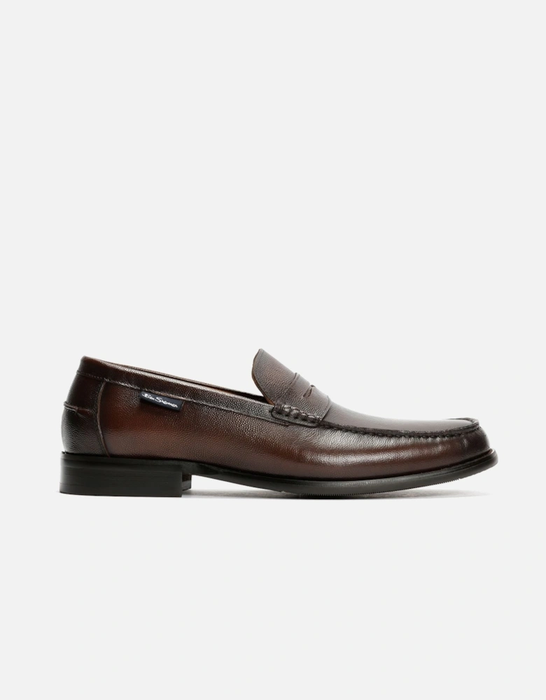 Hester Leather Men's Brown Loafers