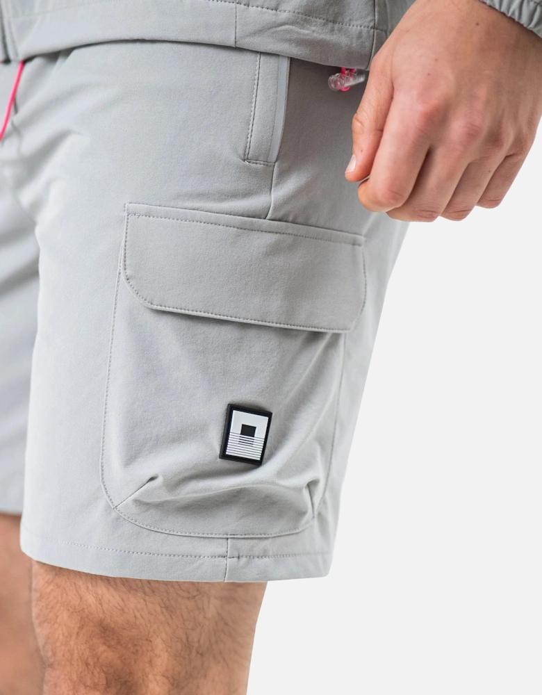Woven Capsule Cargo Shorts Grey