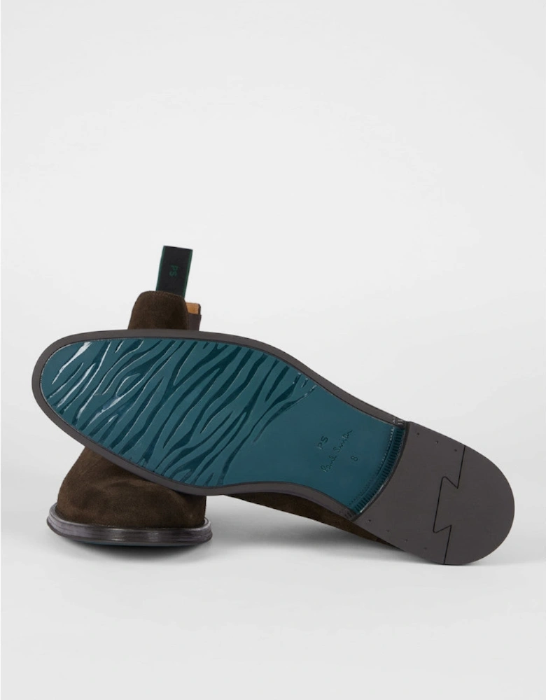 Augustus Suede Boots 69 Dk Brown