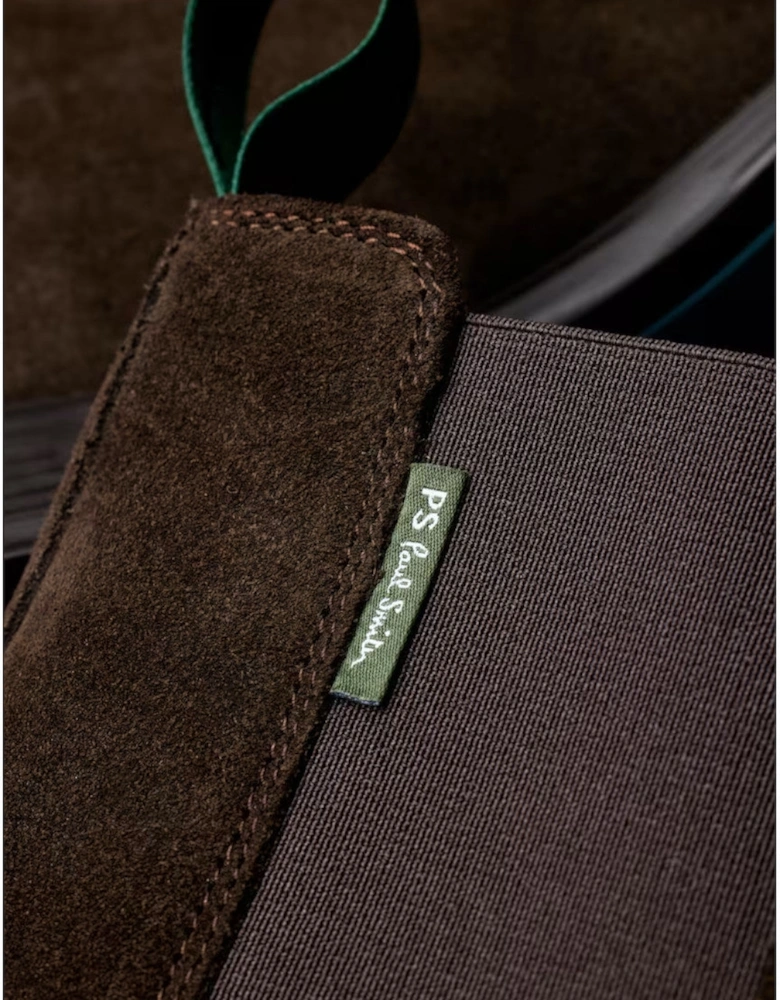 Augustus Suede Boots 69 Dk Brown