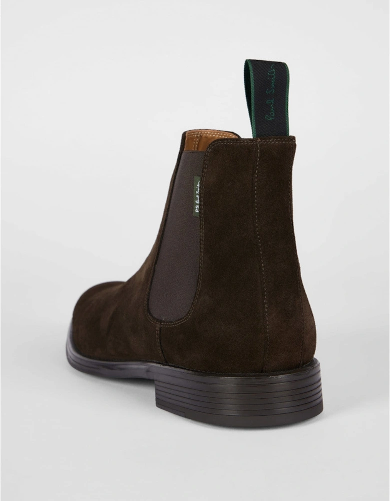 Augustus Suede Boots 69 Dk Brown