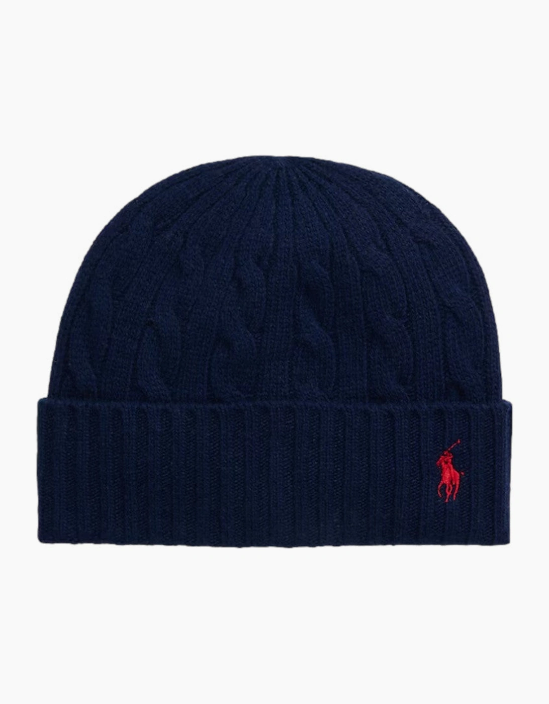 Men's Polo Ralph Lauren Wool Hat 002 Newport Navy - Size: ONE size