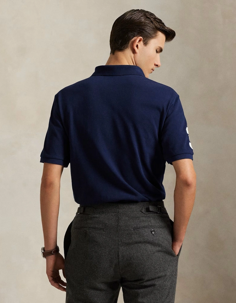 Mesh Polo Shirt 002 Newport Navy